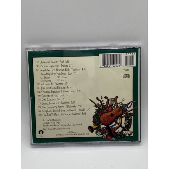 A Classical Christmas CD Bach Gossec Handel Palestrina Yon Good Condition - Picture 5 of 6